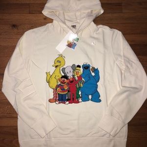 Kaws X Sesame Street Hooded Sweatshirt